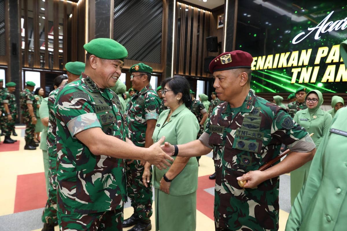 Kenaikan Pangkat 28 Pati, KSAD Ingatkan Jaga Amanah-Profesionalisme