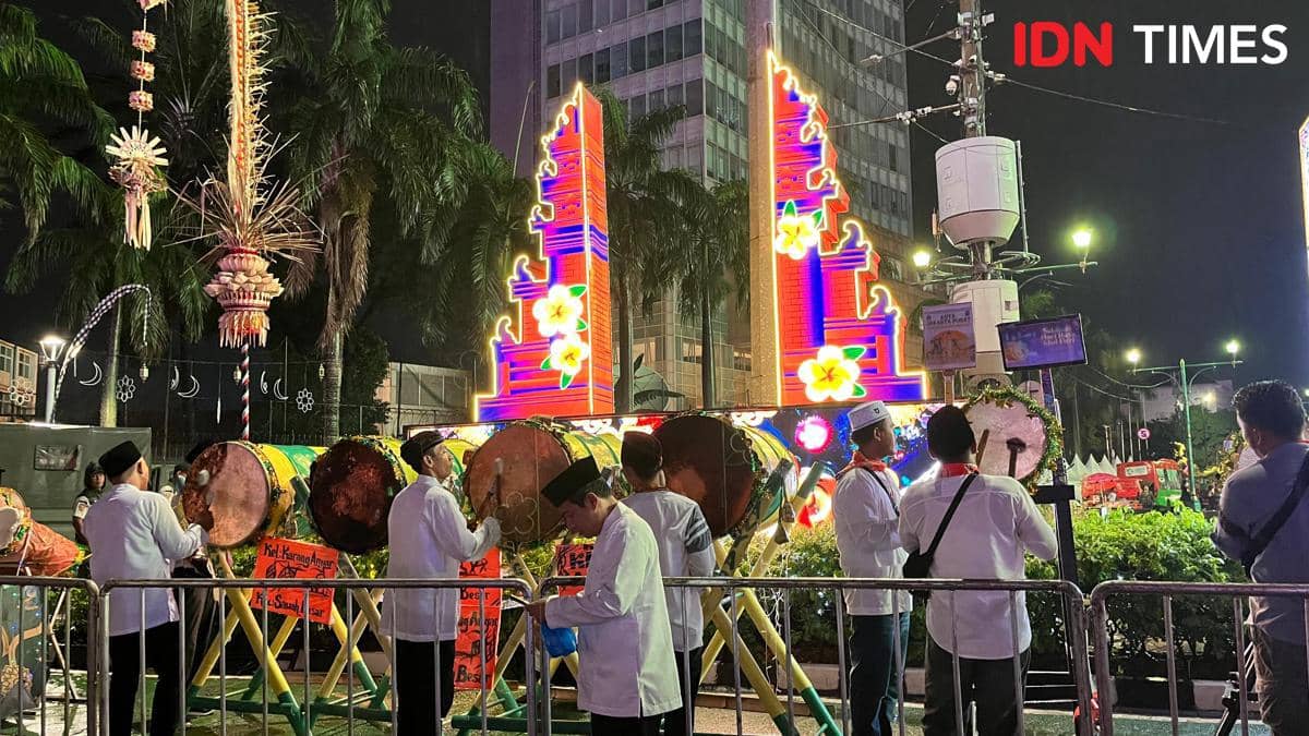 Jakarta Bedug Kolosal, Ruang Aman dan Nyaman Bagi Warga DKI Takbiran