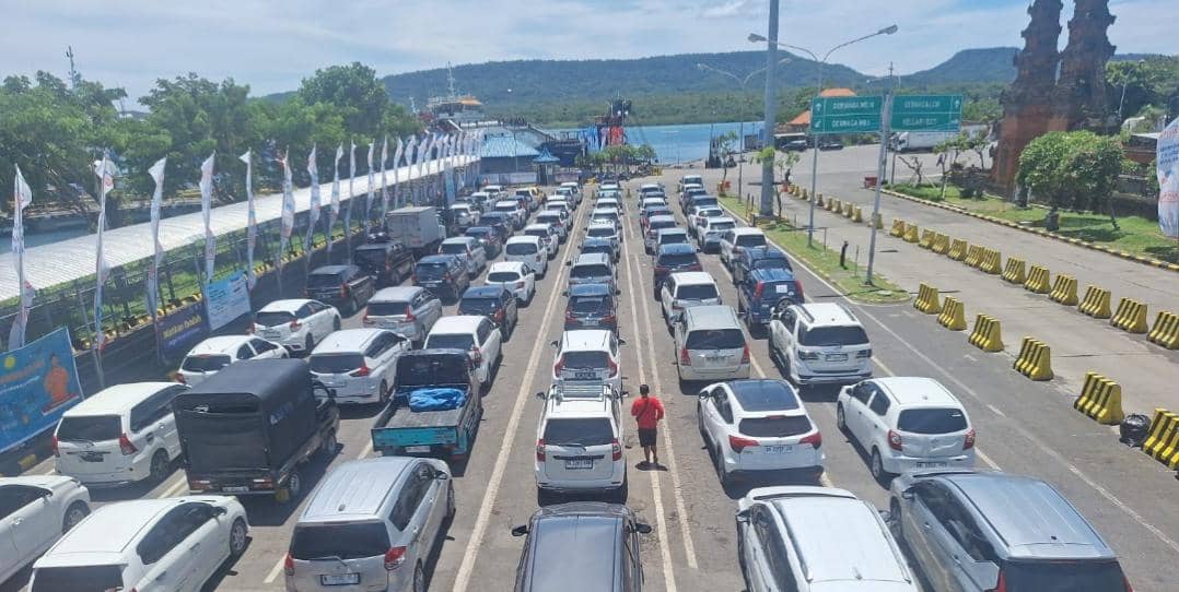Hingga H-2 Lebaran, 459.640 Orang Mudik via Pelabuhan Gilimanuk