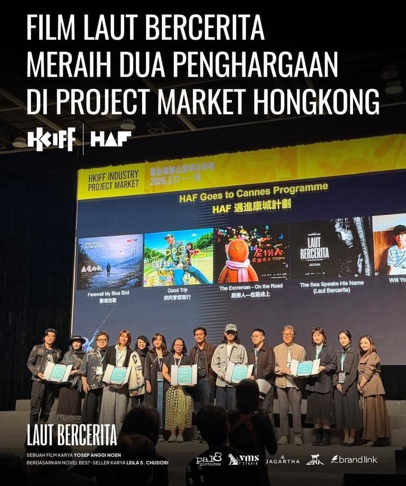 film Laut Bercerita raih dua penghargaan di Project Market Hong Kong
