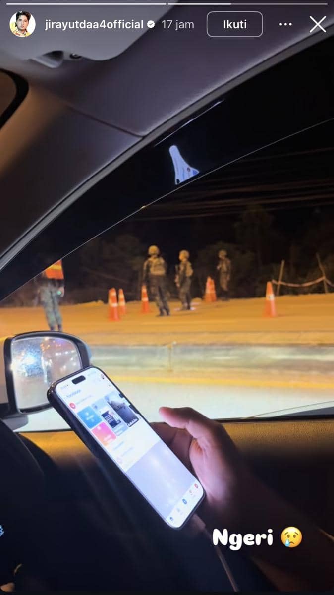 potret Jirayut mudik ke Thailand