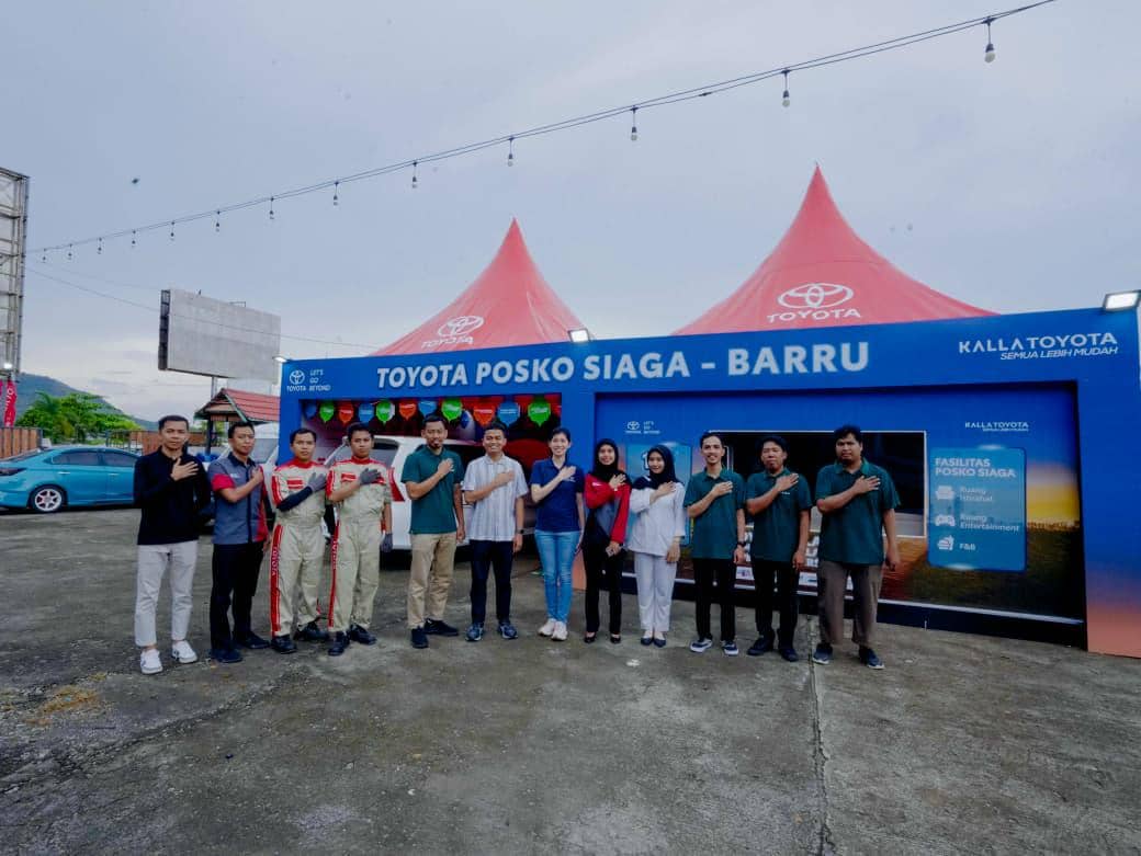 Kalla Toyota menghadirkan layanan siaga 24 jam untuk mendukung kelancaran perjalanan mudik Lebaran 2026. (Dok. Kalla Toyota)