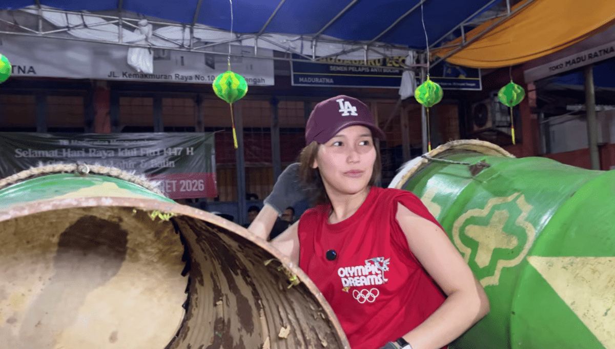 momen artis rayakan malam takbiran 