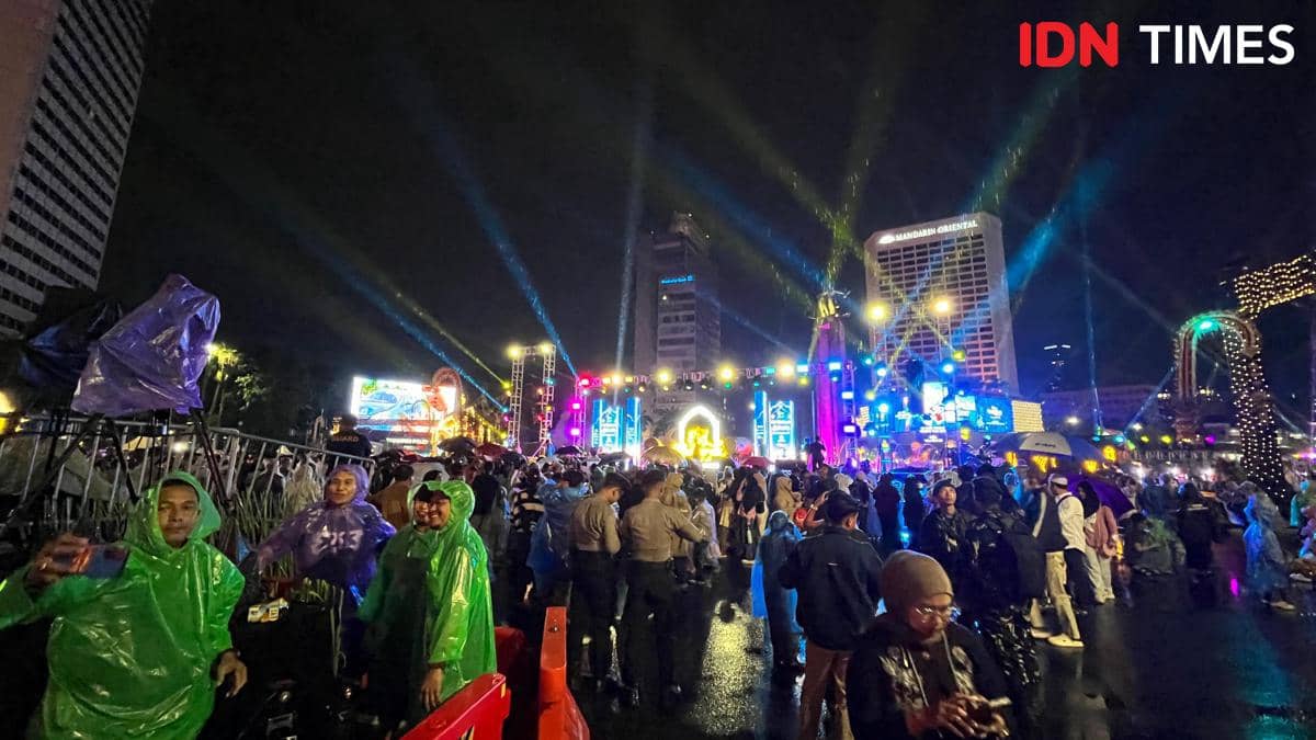 Gelaran Jakarta Bedug Kolosal di Bundaran HI Jakarta