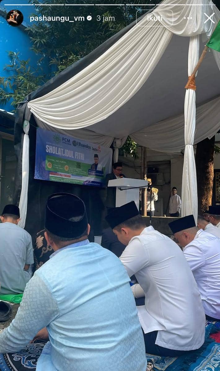 potret artis rayakan Lebaran di 20 Maret 2026