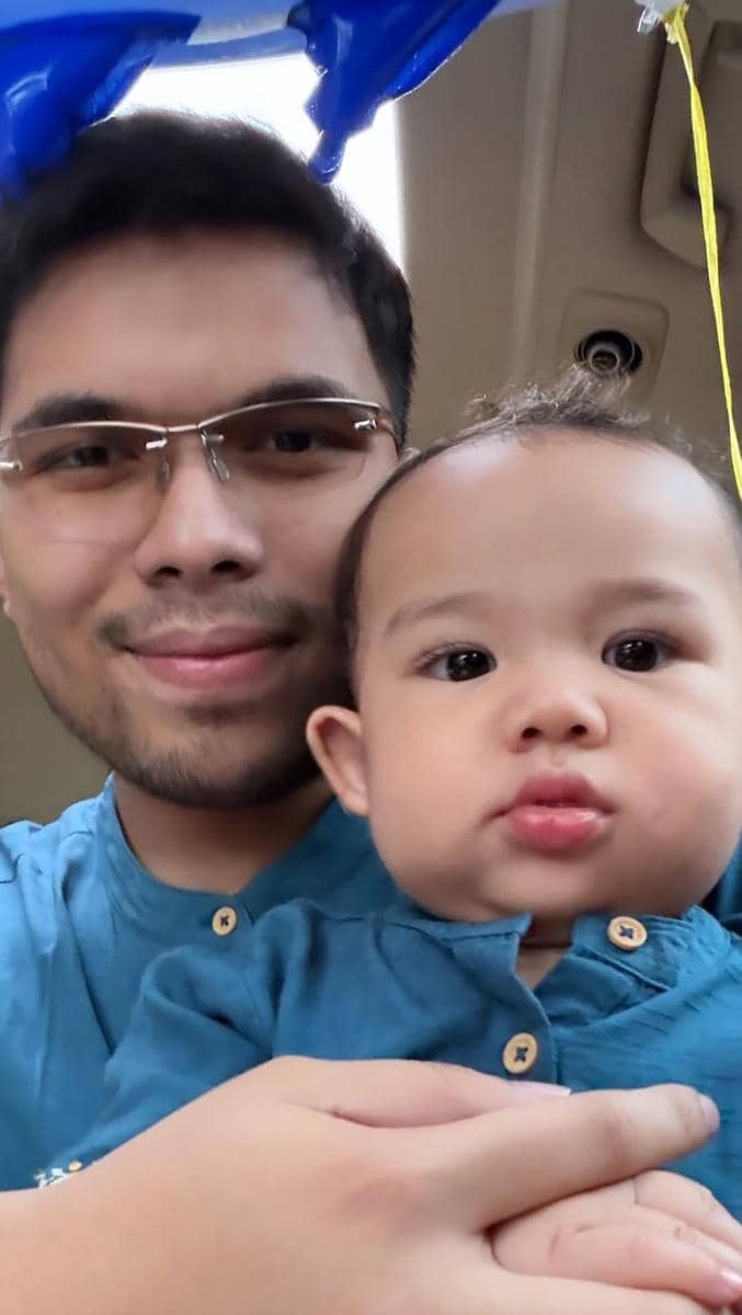 Lebaran keluarga Thariq Halilintar, pertama dengan baby Arash