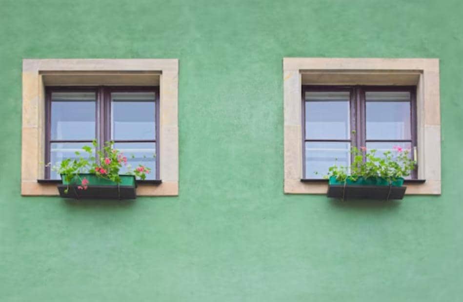 ilustrasi cat hijau mint