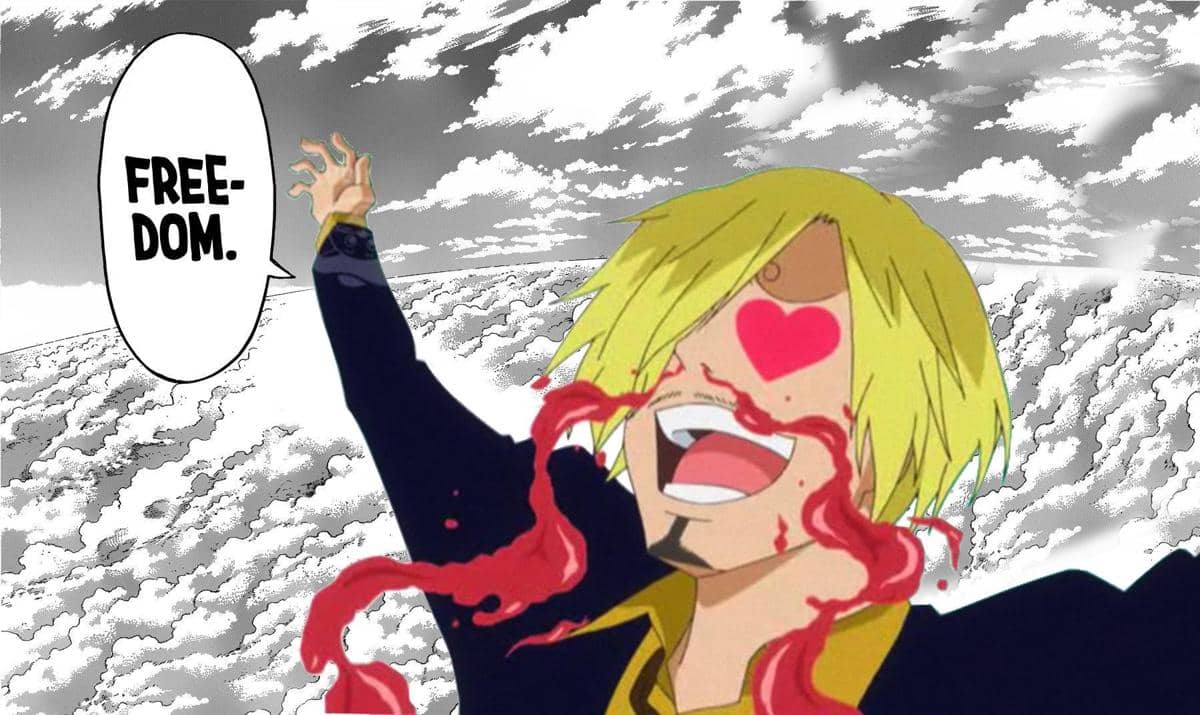 meme Sanji mimisan