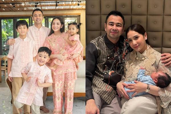 7 Potret Lebaran 2026 Raffi dan Nagita, Perdana Bareng Baby Muhammad
