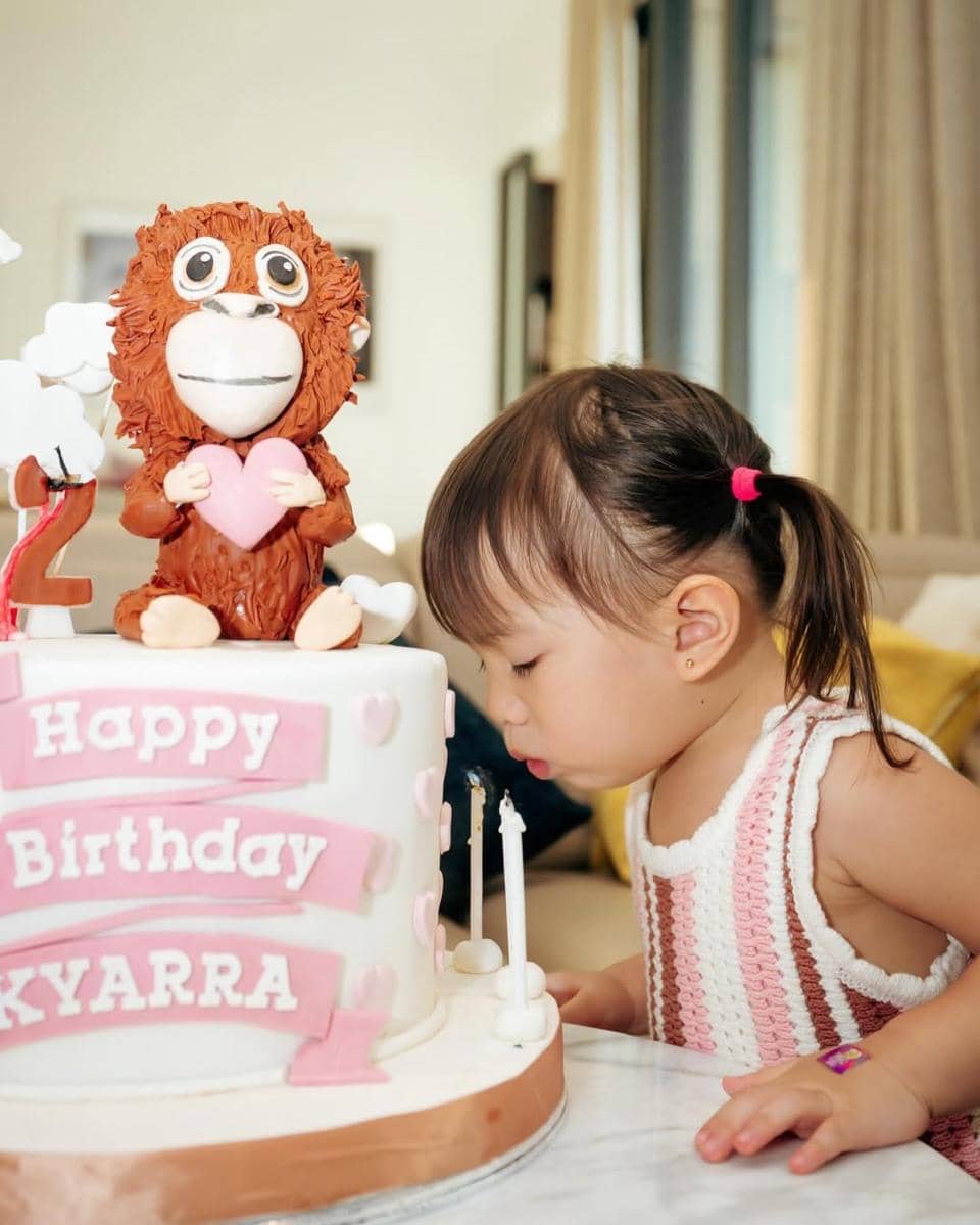 ulang tahun Kyarra, anak Jessica Mila