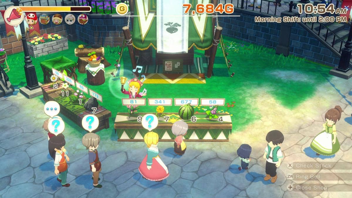 cuplikan gameplay Story of Seasons: Grand Bazaar