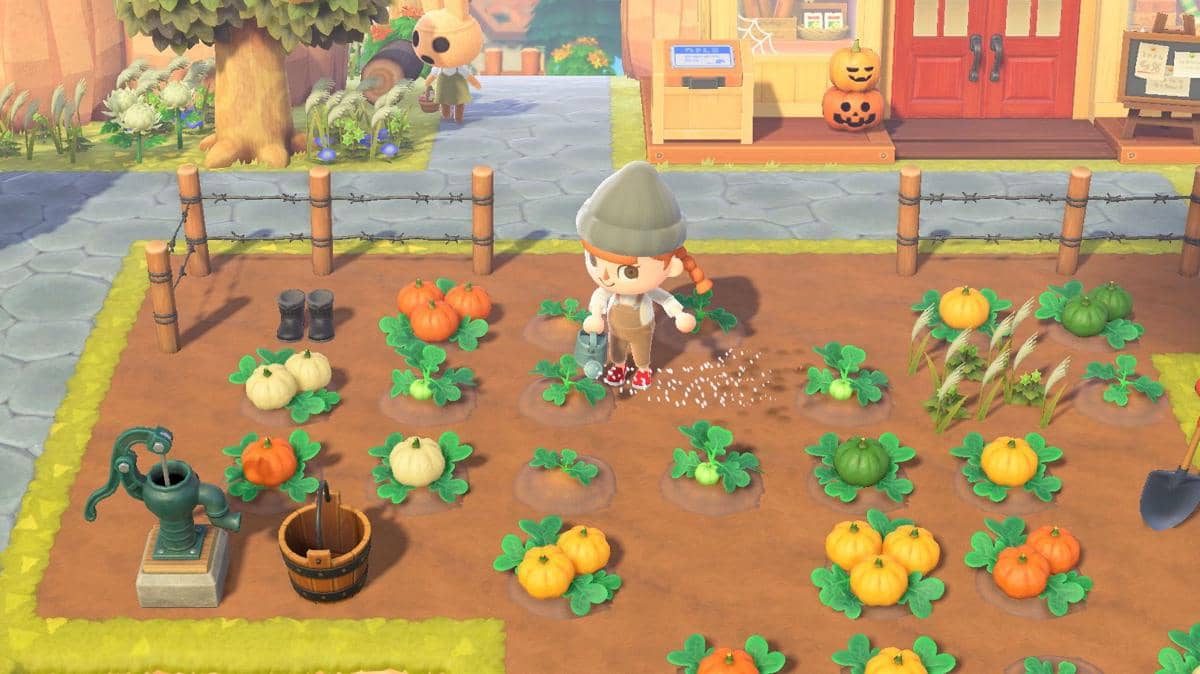 cuplikan gameplay Animal Crossing: New Horizons