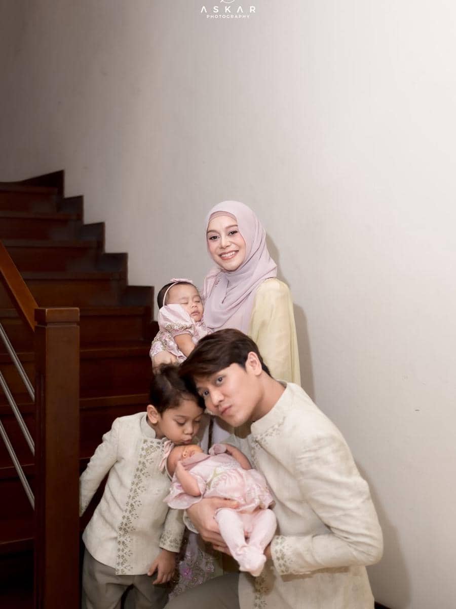 Lesti Kejora dan keluarga