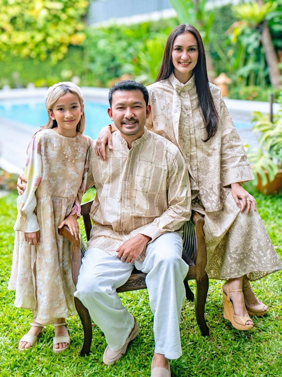 gaya couple artis saat Lebaran 2026