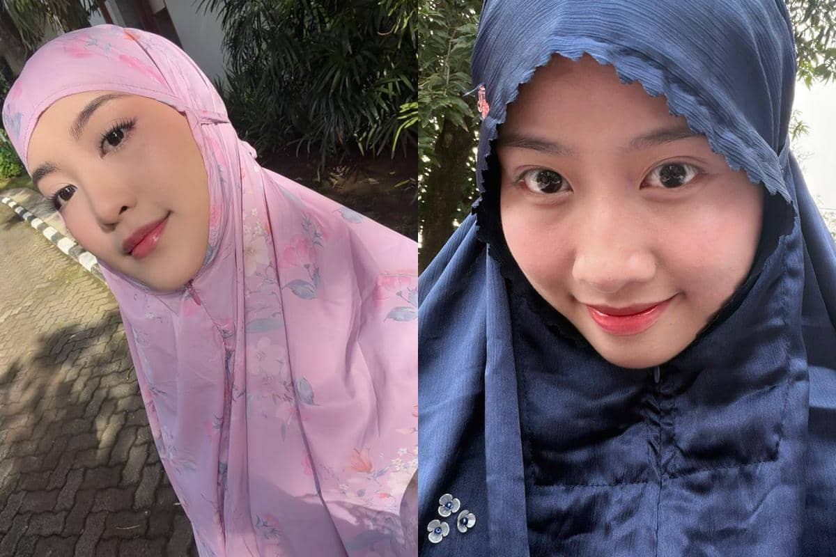 7 Potret Member JKT48 Salat Id di Lebaran 2026, Bagikan Foto Pakai Mukena