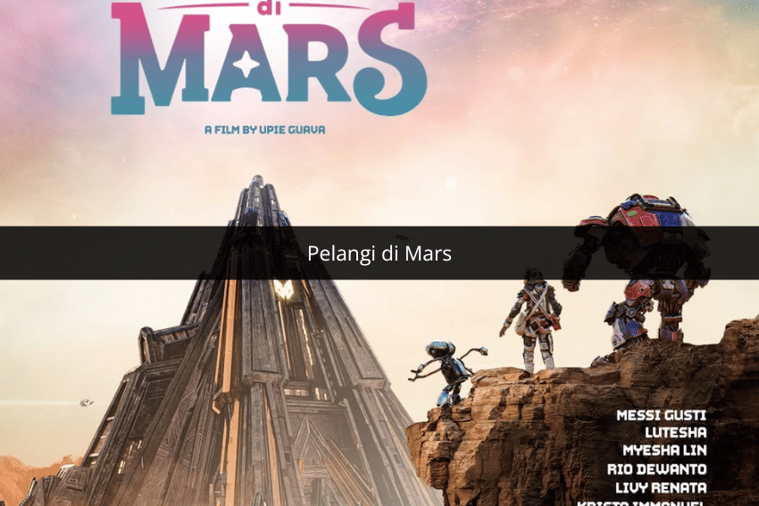 poster film Pelangi di Mars