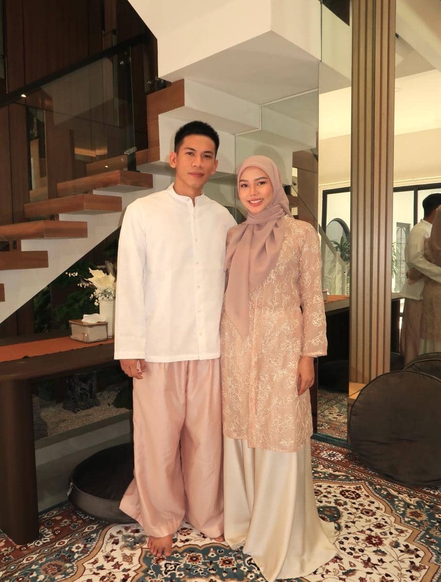 gaya couple artis saat Lebaran 2026