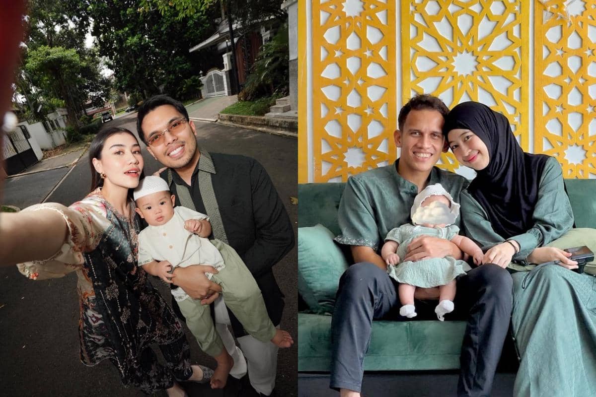 6 Artis yang Rayakan Lebaran 2026 Pertama Sebagai Ayah dan Ibu