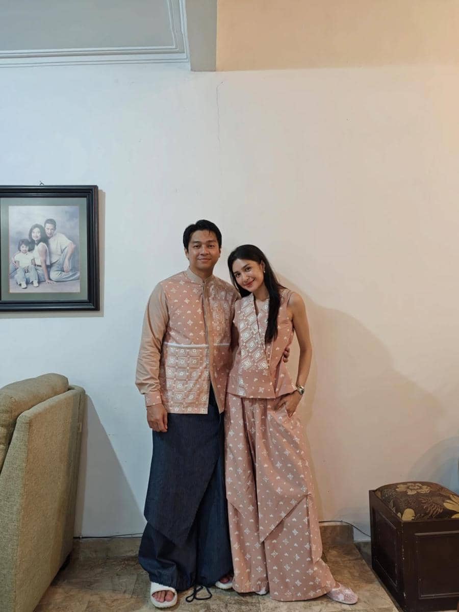 gaya couple artis saat Lebaran 2026
