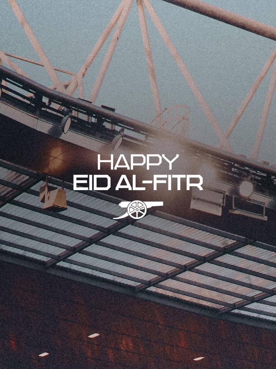 Ucapan Selamat Idul Fitri dari Arsenal (Instagram.com/arsenal)