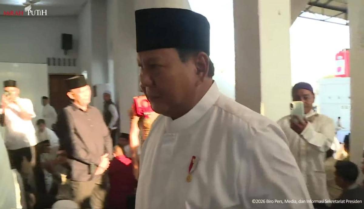 Prabowo Salat Idul Fitri 1447 H Bersama Warga Aceh Tamiang