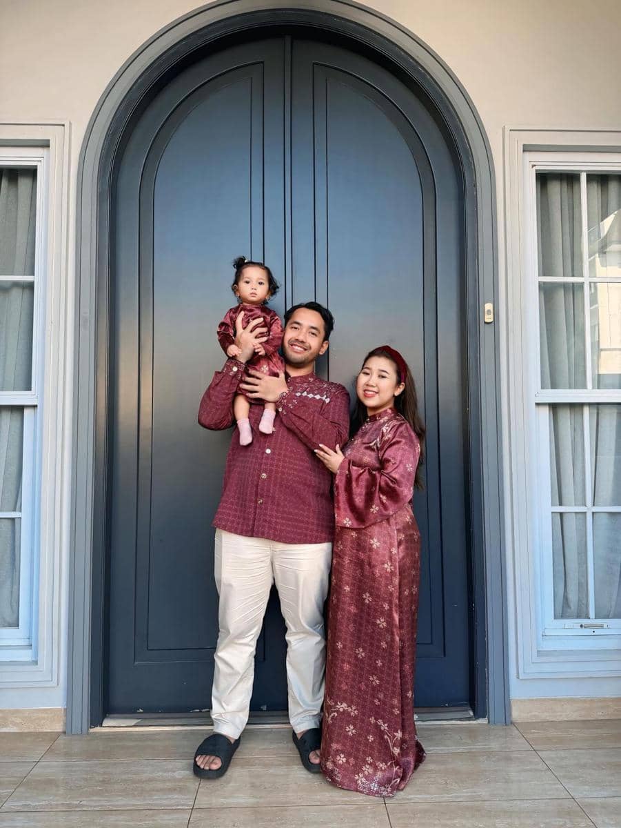 gaya couple artis saat Lebaran 2026