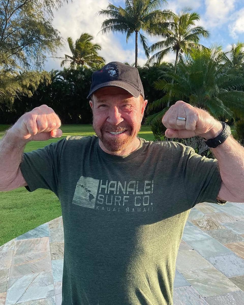 Potret Chuck Norris, aktor Walker, Texas Rangers yang meninggal dunia