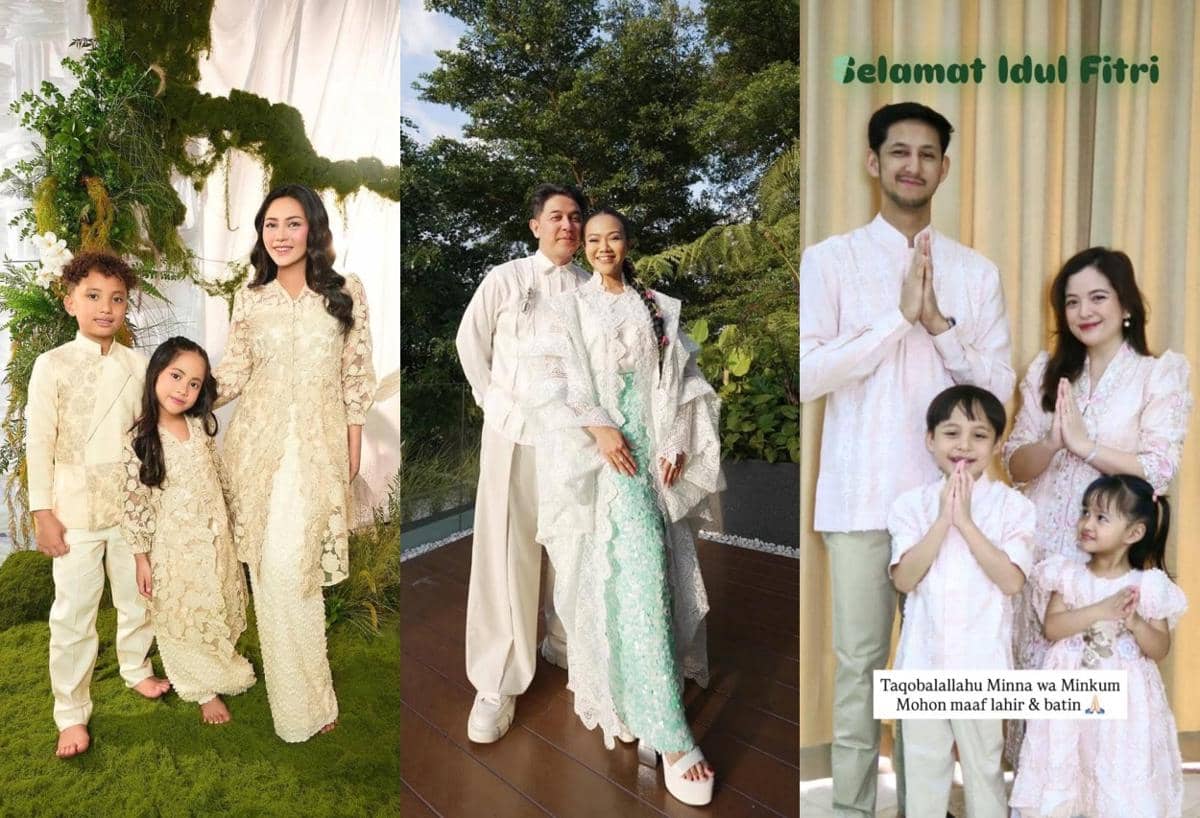 13 Gaya Artis saat Lebaran 2026, Mahalini dan Aaliyah Salat Id Bareng!