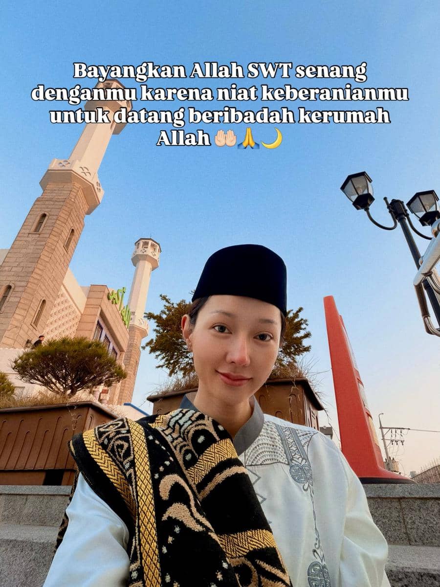 Lucinta Luna Lebaran 2026 di Korea
