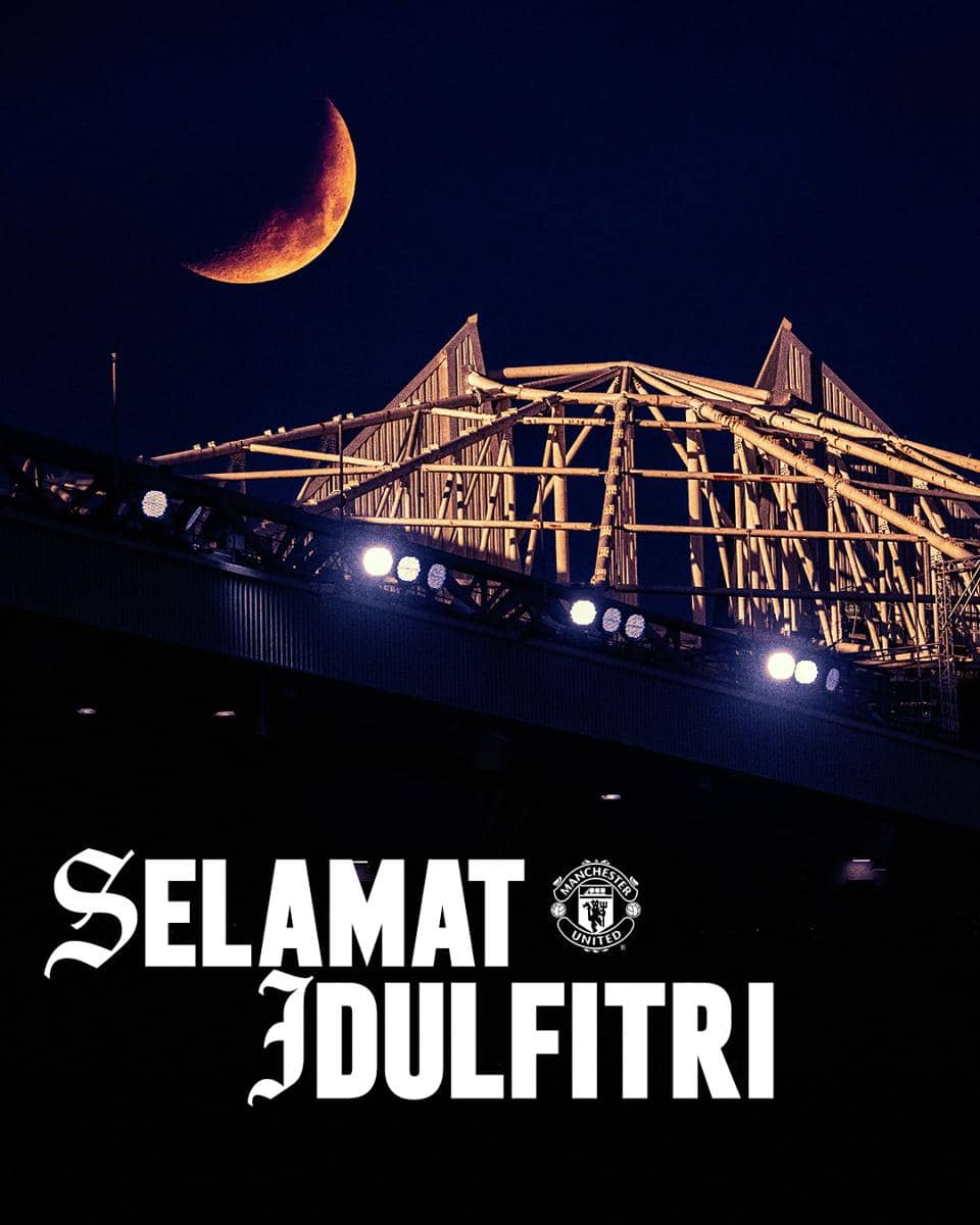 Ucapan Selamat Idul Fitri dari Manchester United (Instagram.com/manutd)