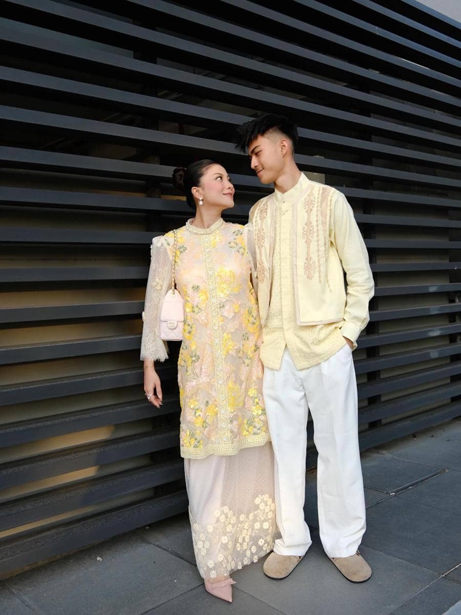 gaya couple artis saat Lebaran 2026
