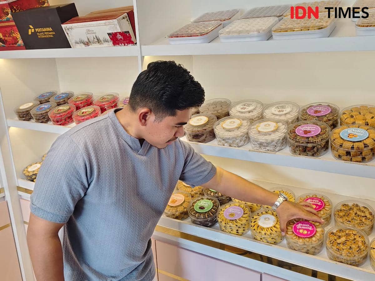 Banana Cookies, kue kering yang kerap diburu saat lebaran (IDN Times/Feny Maulia Agustin)