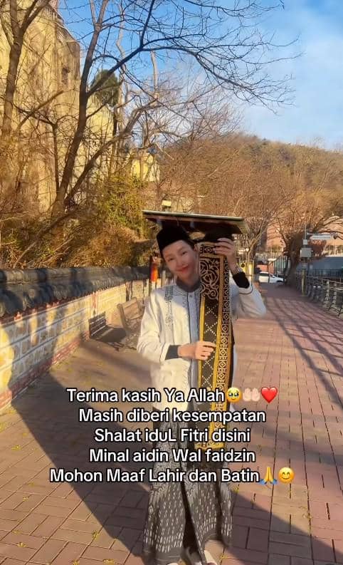 Lucinta Luna Lebaran 2026 di Korea