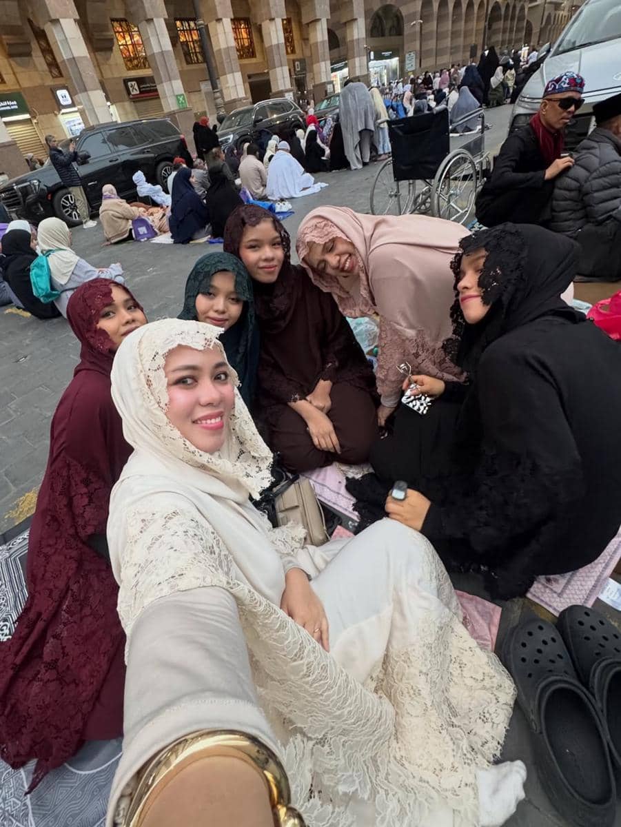 Gen Halilintar berlebaran di Madinah