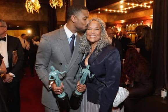 Michael B. Jordan dan ibunya