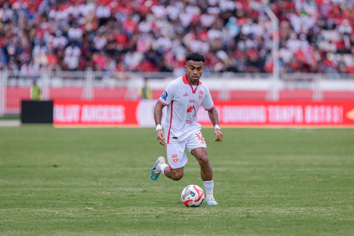 Penampilan pemain Malut United, Yakob Sayuri.