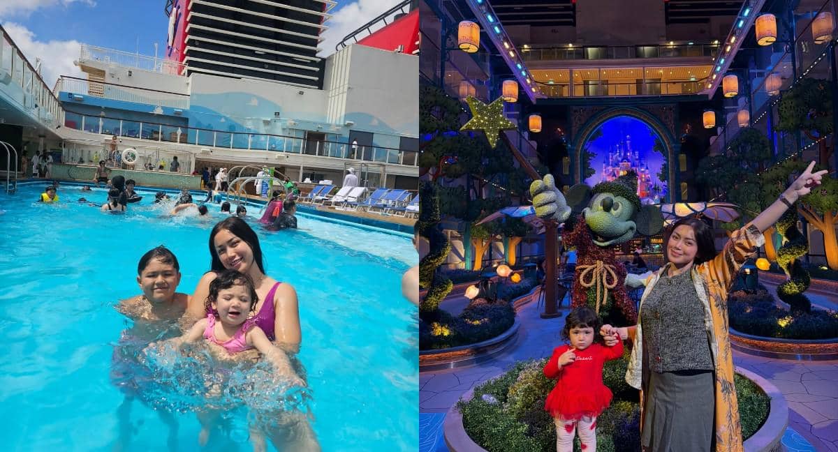 7 Potret Jessica Iskandar Ajak Anak Jalan-Jalan di Kapal Pesiar, Seru!
