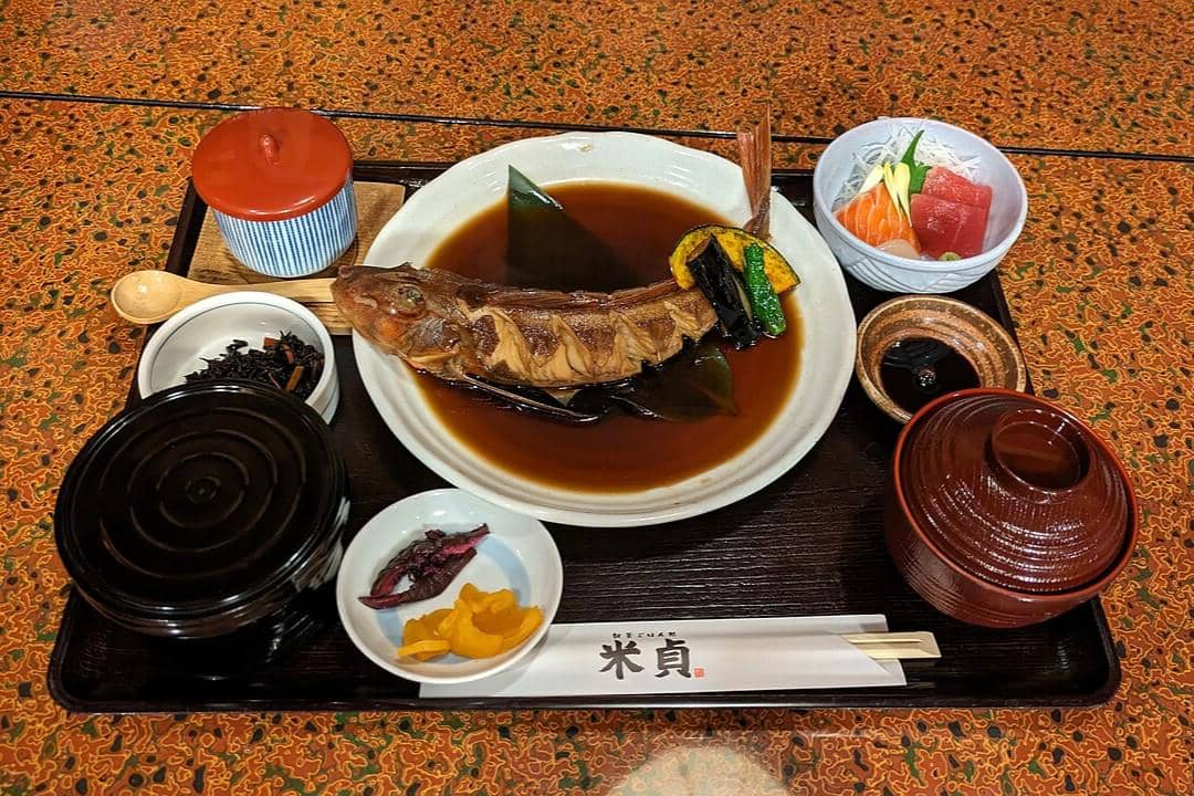 set menu sakana no nitsuke