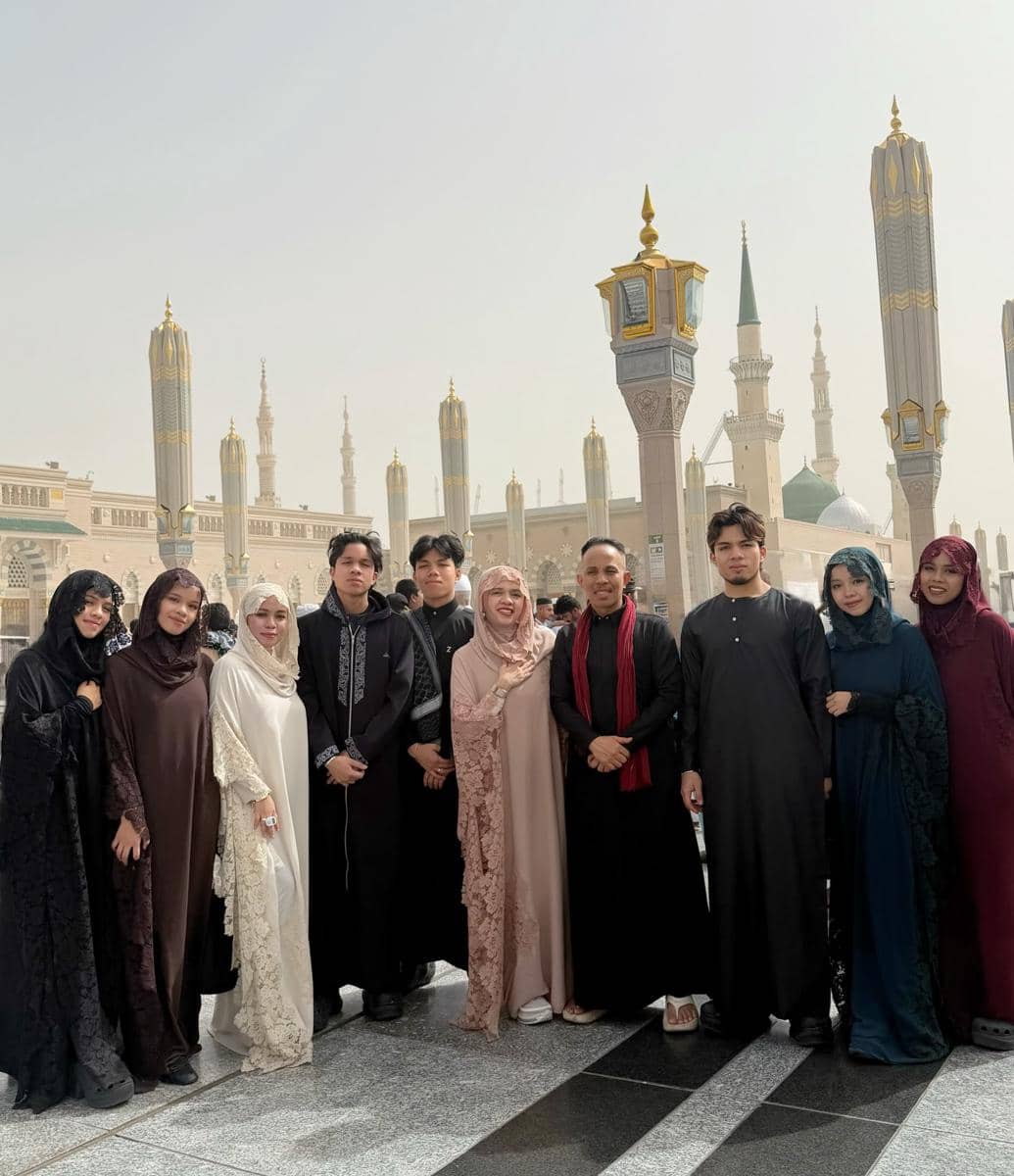 Potret Gen Halilintar rayakan Lebaran 2026 di Tanah Suci