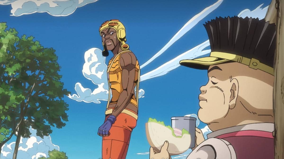 Pocoloco mendapati balapan sudah berlangsung - Steel Ball Run