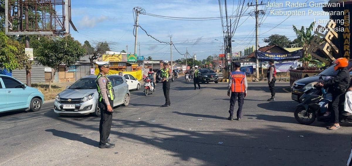 Kondisi Terkini Arus Lalin Pantai Pesawaran dan Lokasi Lainnya