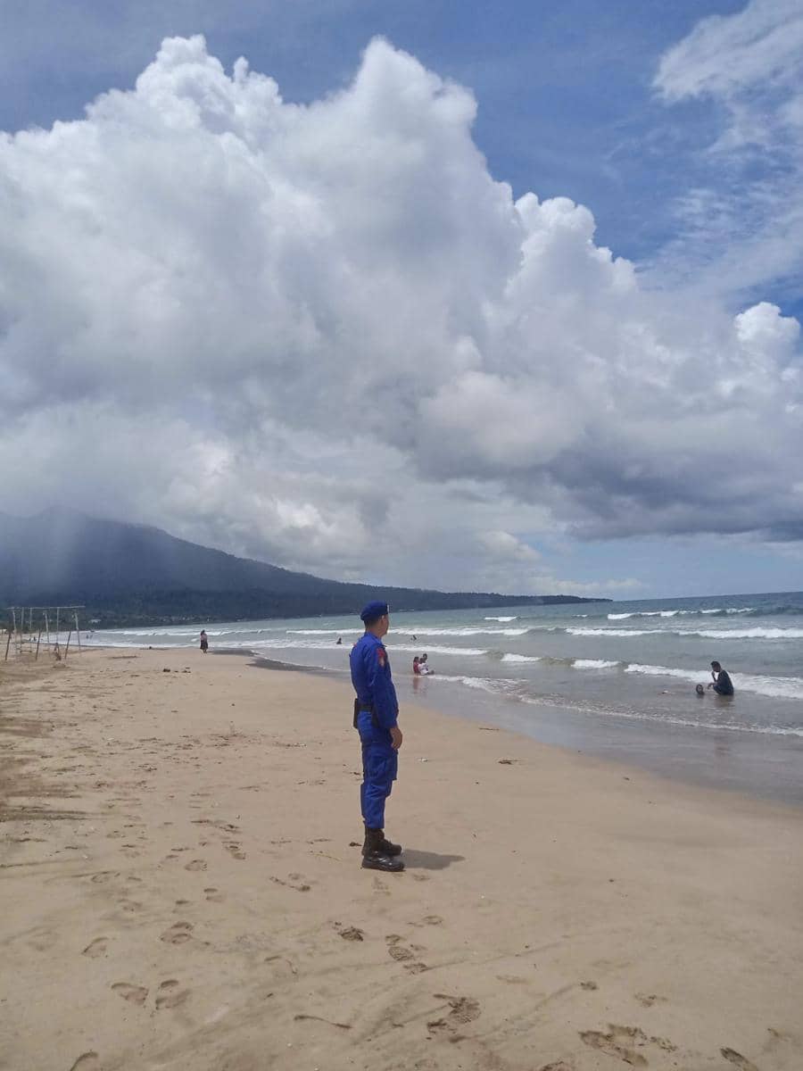 Waspada Arus Laut Libur Lebaran 2026 di Pantai Lampung Selatan