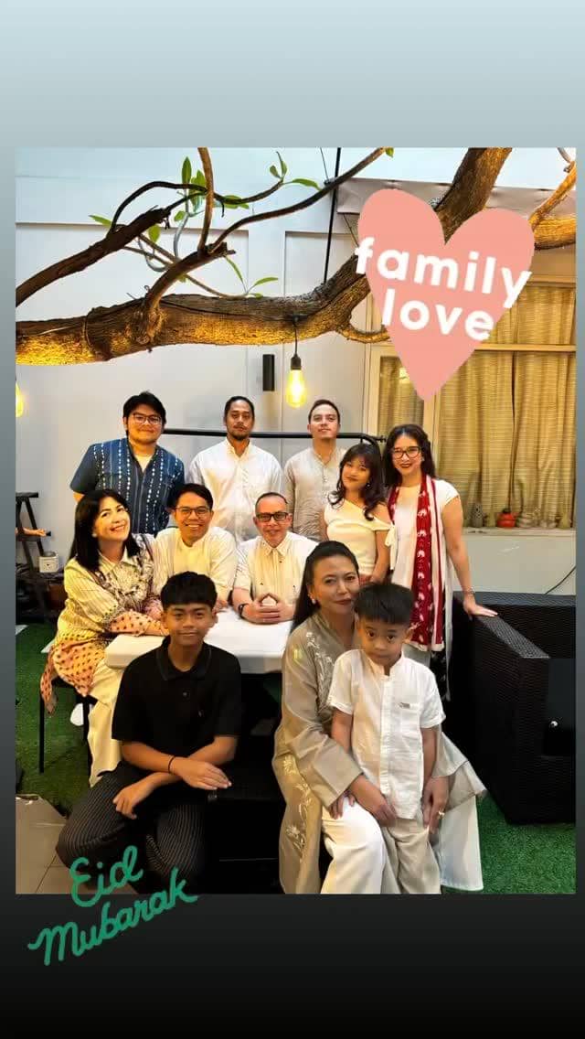 Novita Angie ikut rayakan Lebaran 2026 bersama keluarga