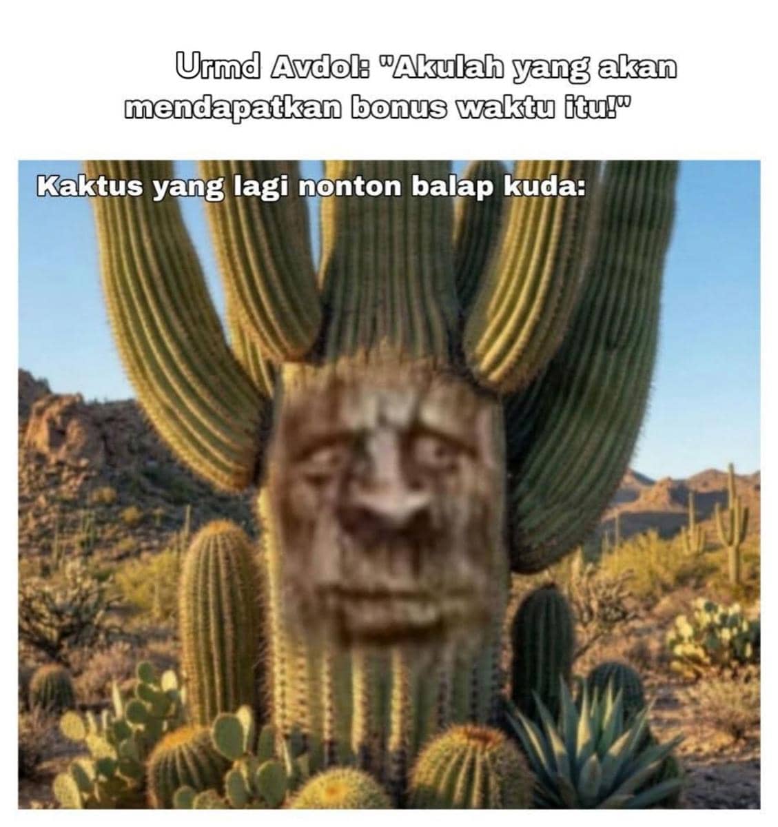 Meme nasib Avdol entah di versi lama dan baru - Fauzul Fajri