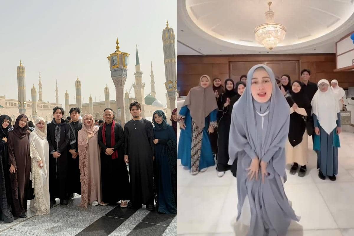 7 Momen Artis Lebaran 2026 di Tanah Suci, Ada yang Ajak Keluarga Besar