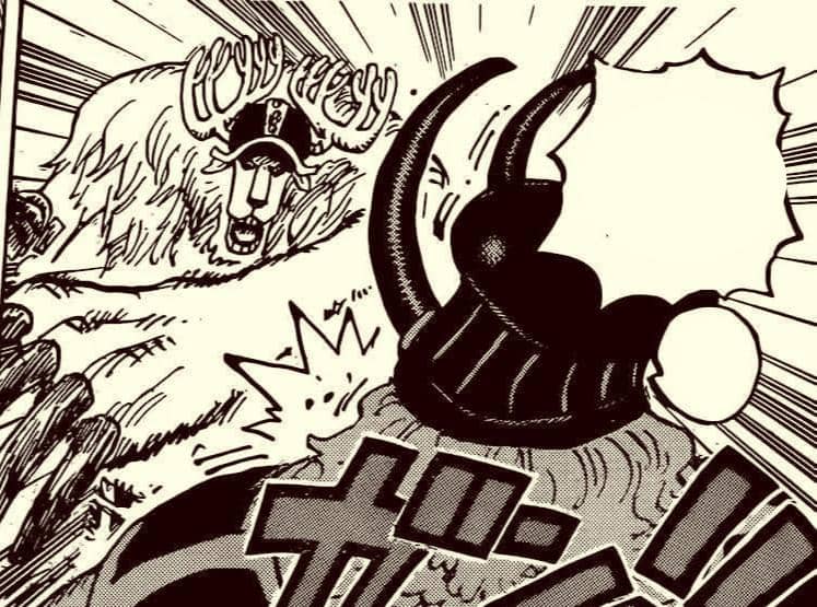 Chopper memukul korban Domi Reversi. (dok. Eiichiro Oda, Shueisha/One Piece)