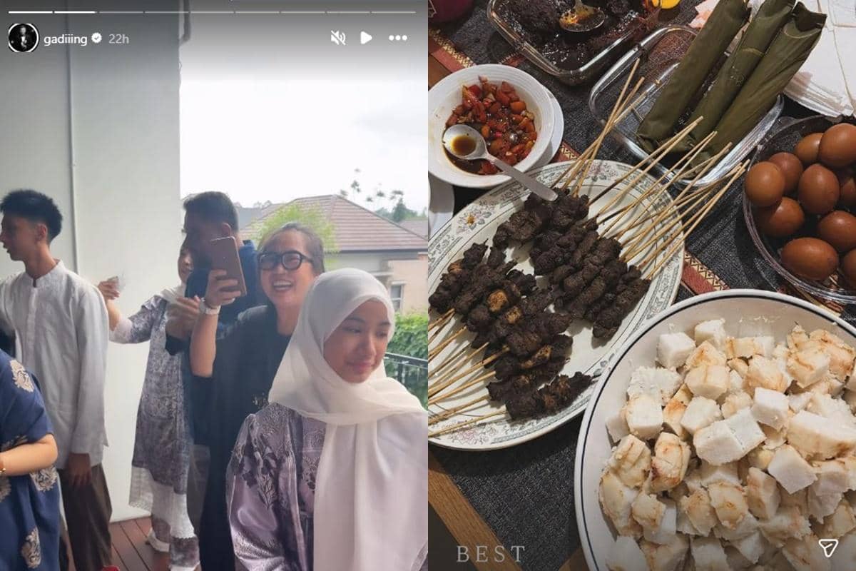Gading Marten ikut rayakan Lebaran 2026 bareng keluarga