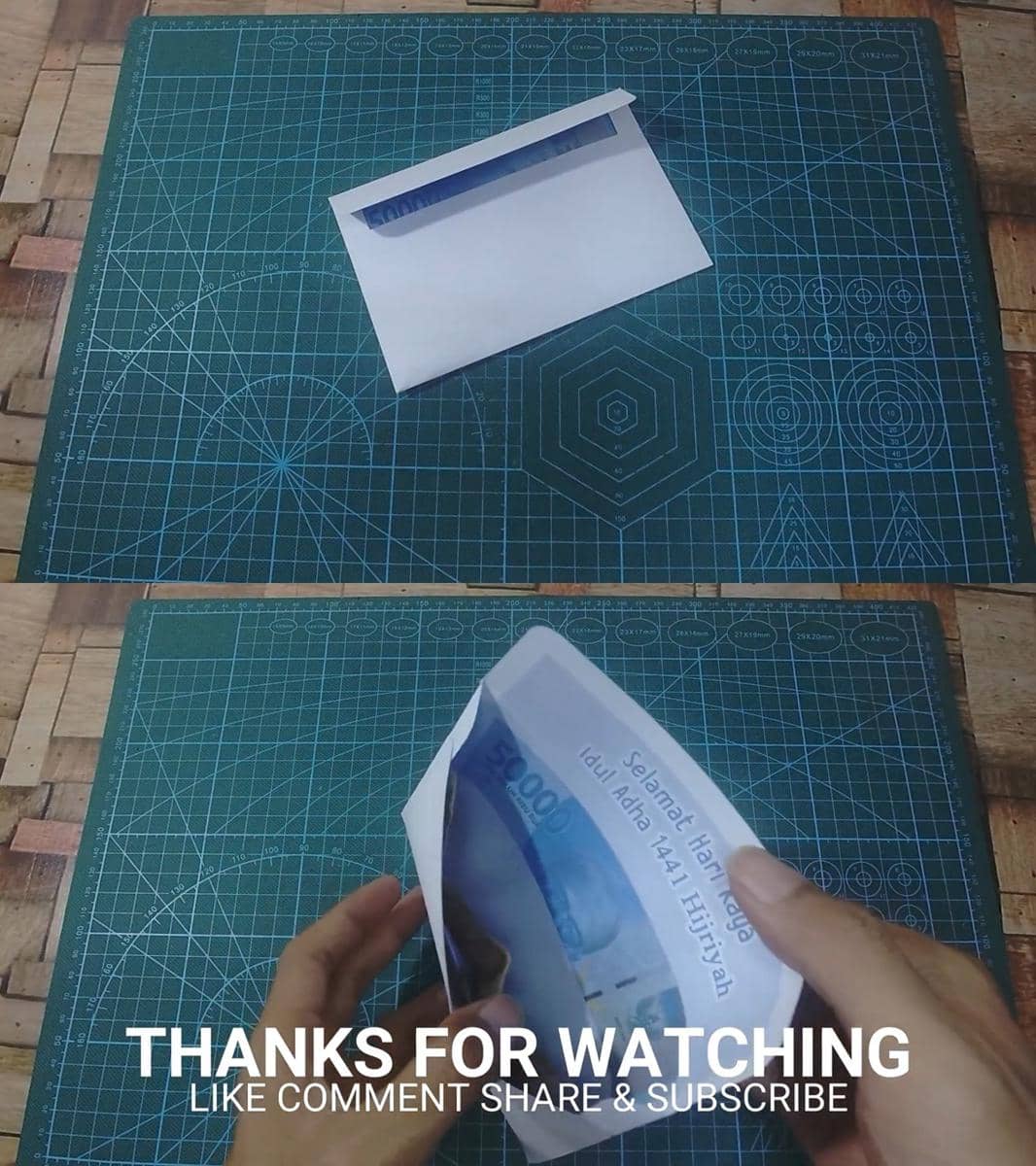 potret kocak amplop THR gak umum