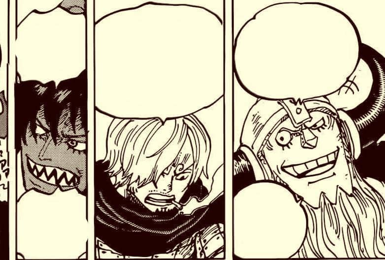 Sanji kecewa pada Killingham. (dok. Eiichiro Oda, Shueisha/One Piece)