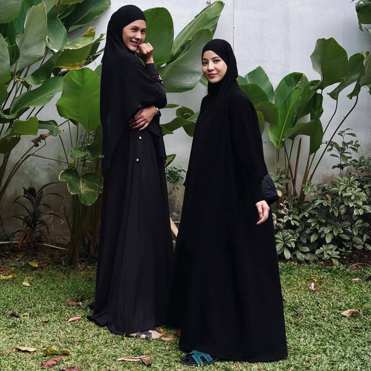 gaya artis dan keluarga di lebaran hari kedua